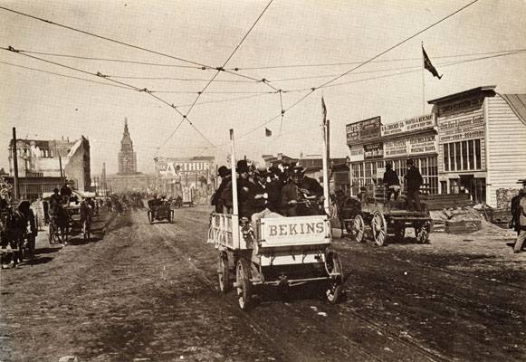 File:View of Market Street during the streetcar strike of 1907 AAD-4930.jpg