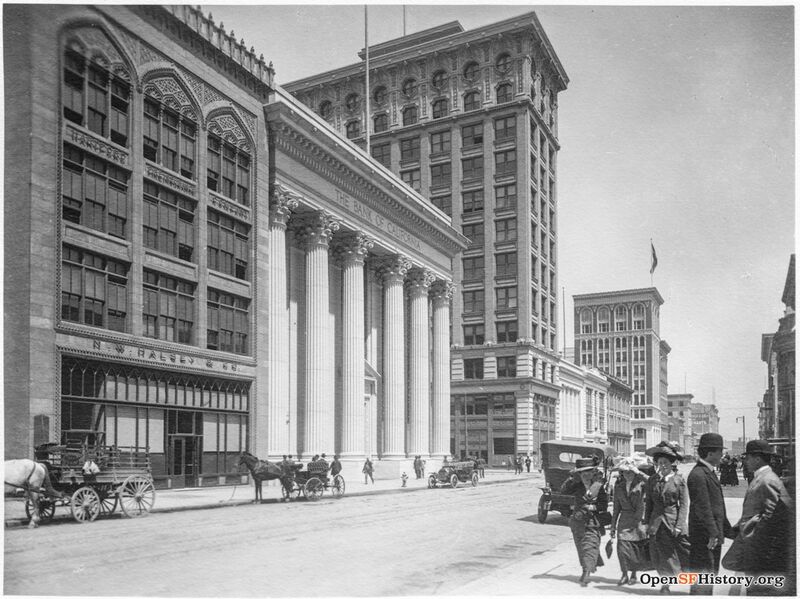1909 California and Liedesdorff View northeast across California to Bank of California, Alaska Commercial Buildings wnp27.5667.jpg